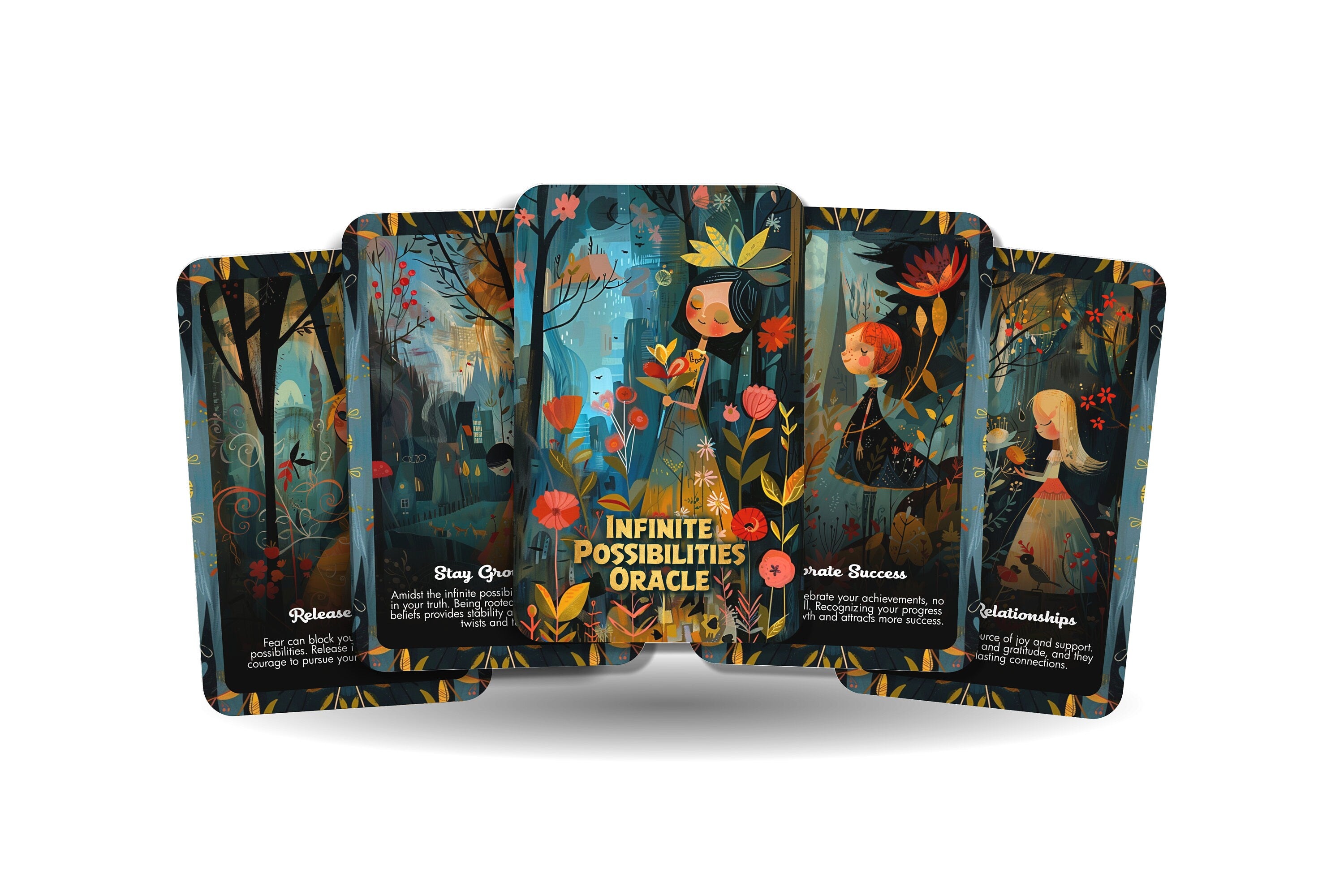 Infinus Oracle Infinite Possibilities Oracle - 22 Oracle Cards - Divination Tools - O ...