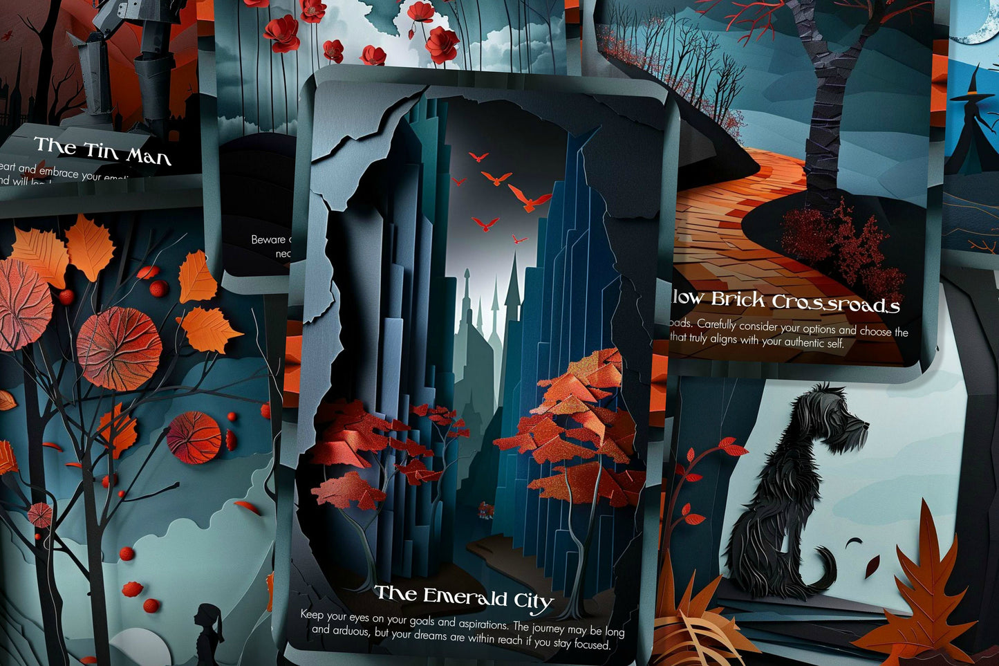 The Yellow Brick Road Oracle - 22 Oracle Cards - UK Edition - Divination Tool