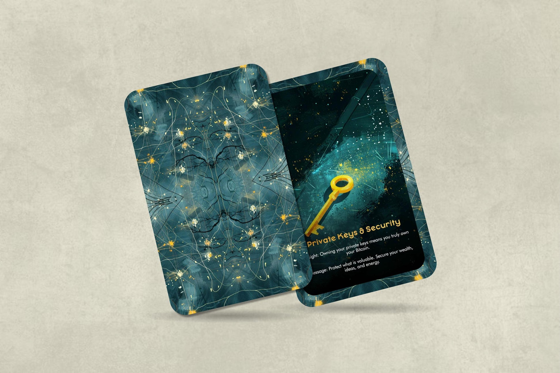 Bitcoin Oracle Cards - A Journey Through Digital Gold - Divination tool designed to unlock insights, facts, and wisdom about Bitcoin