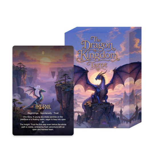The Dragon Kingdom Tarot - 78 Cards