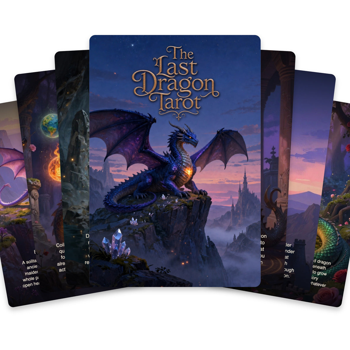 The Last Dragon Tarot - 78 Cards