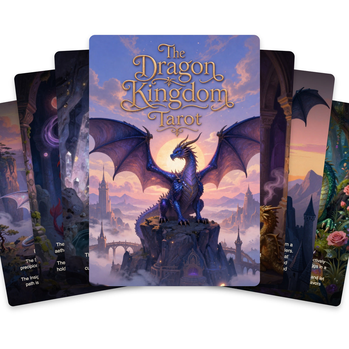 The Dragon Kingdom Tarot - 78 Cards