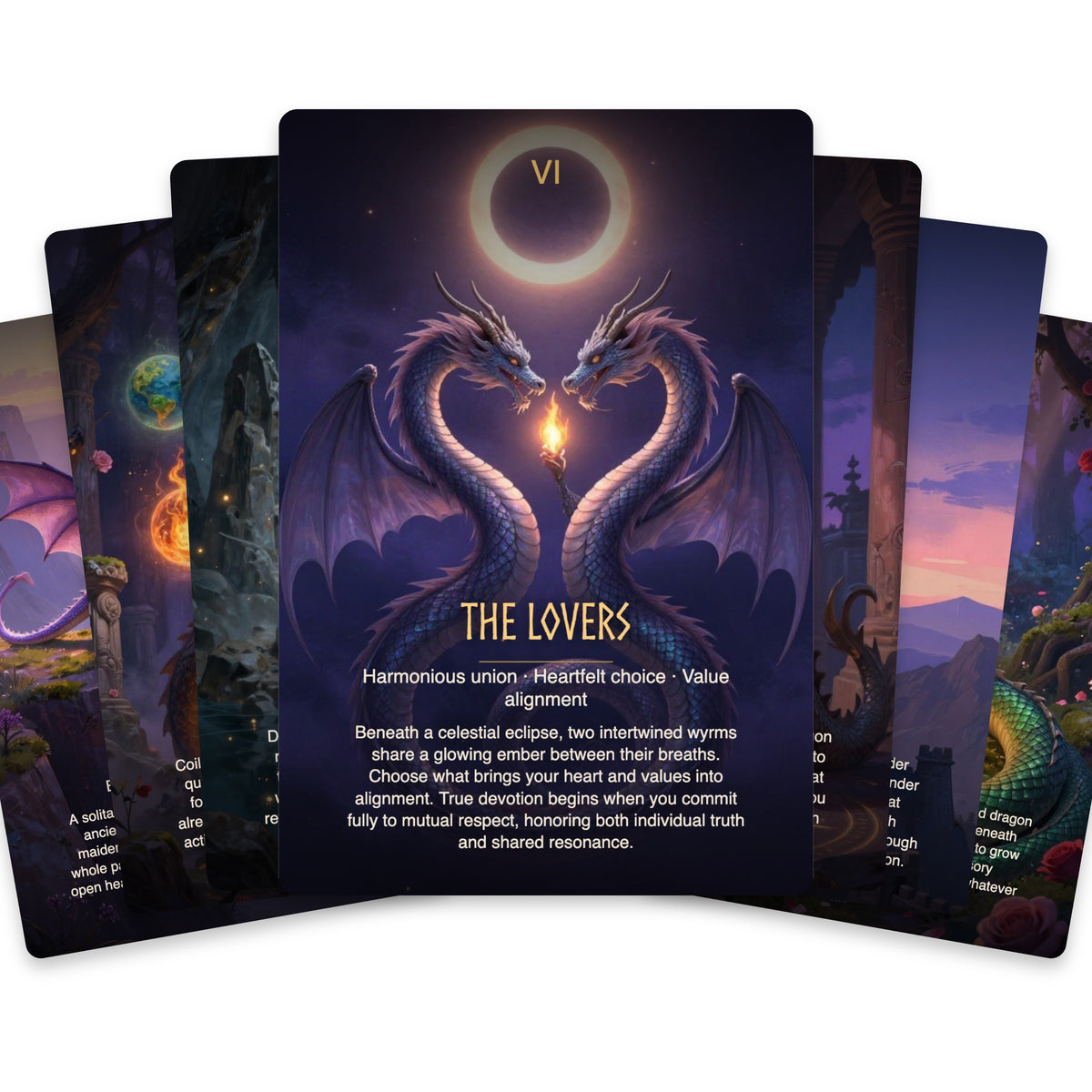 The Last Dragon Tarot - 78 Cards