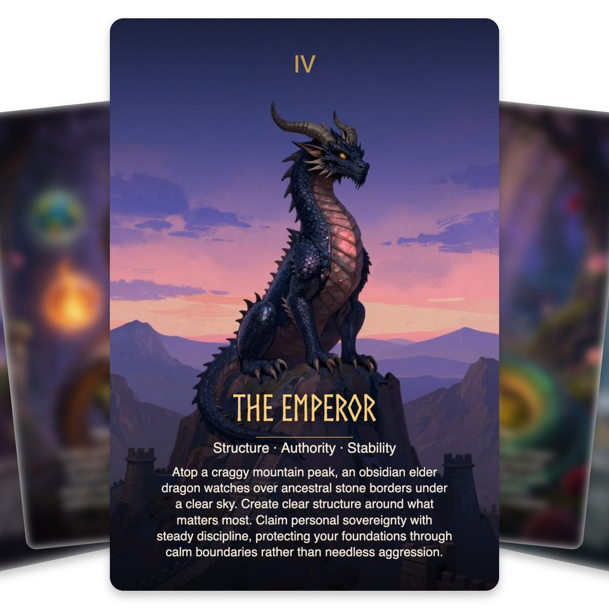 The Last Dragon Tarot - 78 Cards