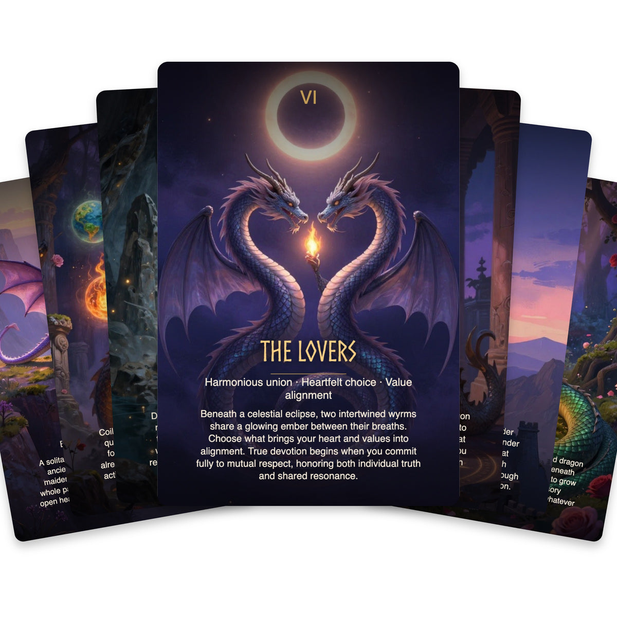 The Last Dragon Tarot - 78 Cards