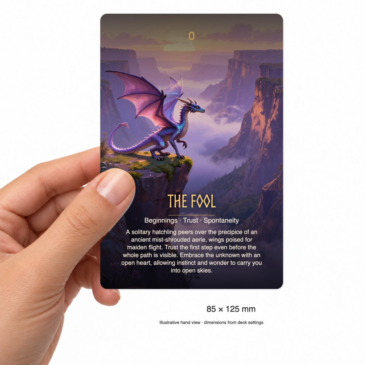 The Last Dragon Tarot - 78 Cards