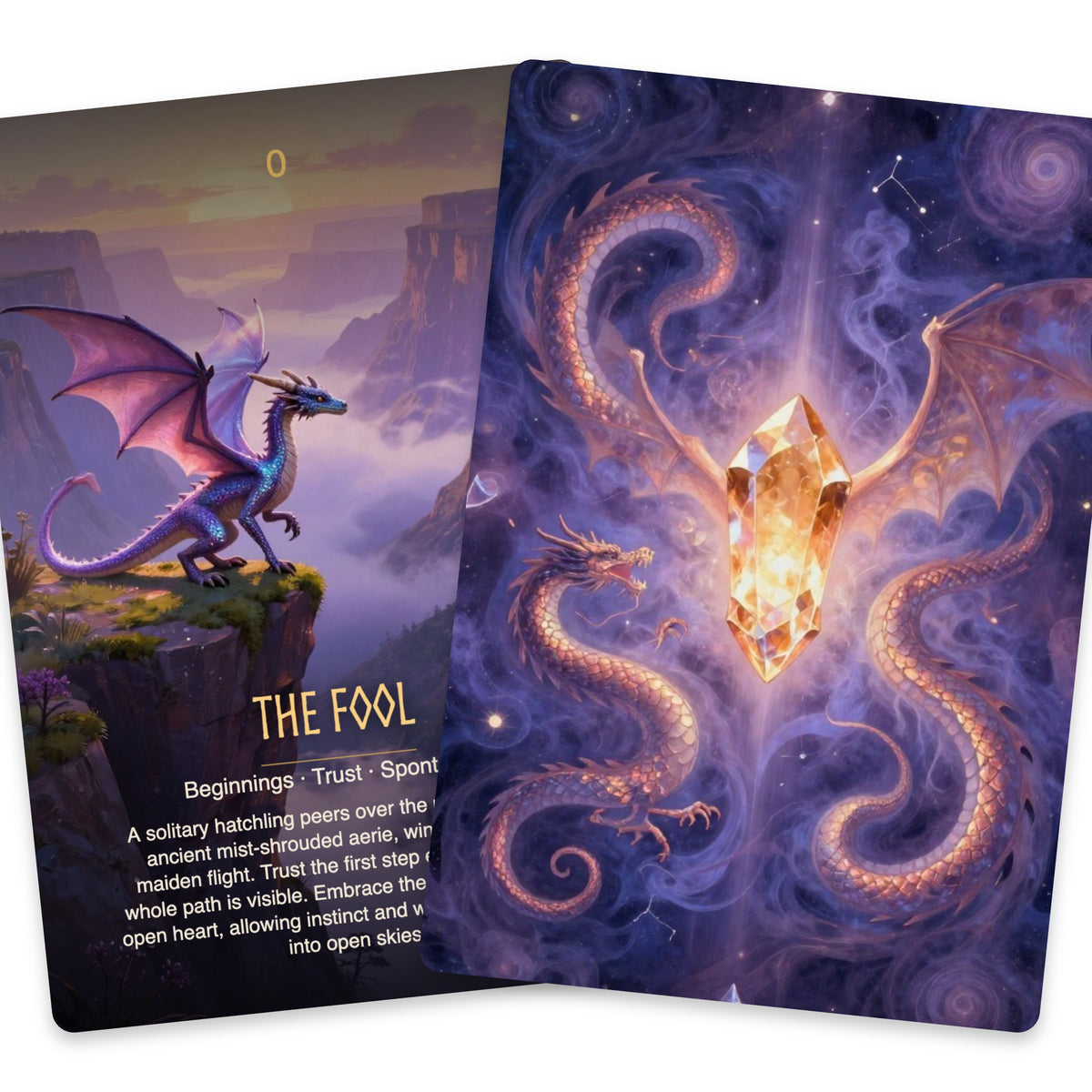 The Last Dragon Tarot - 78 Cards