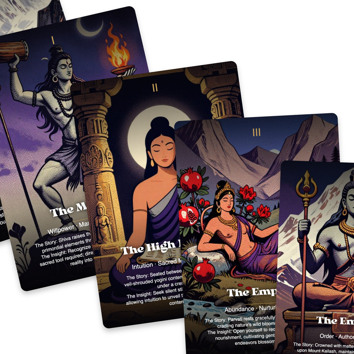 Shiva - The Cosmic Dance Tarot - 78 Cards