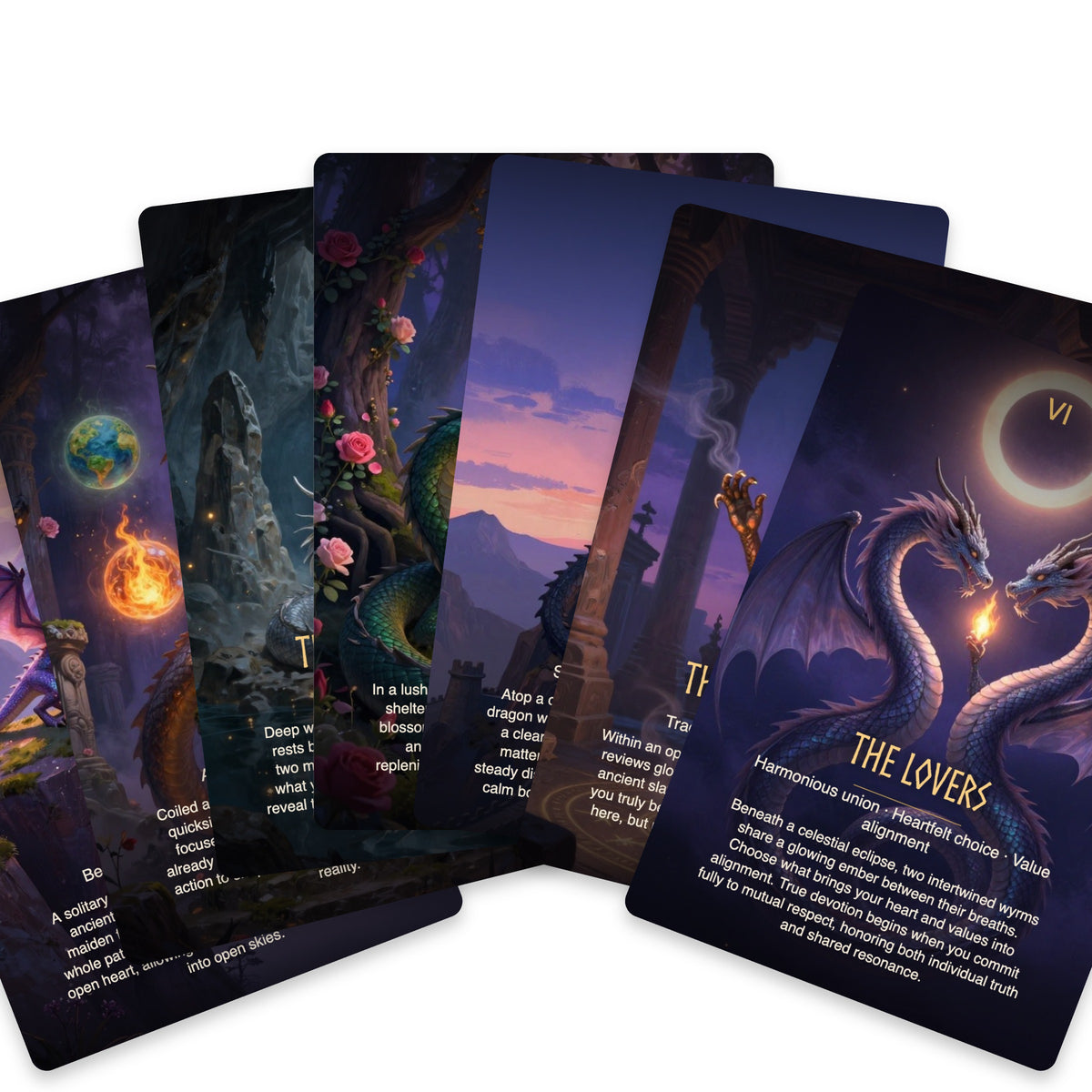 The Last Dragon Tarot - 78 Cards