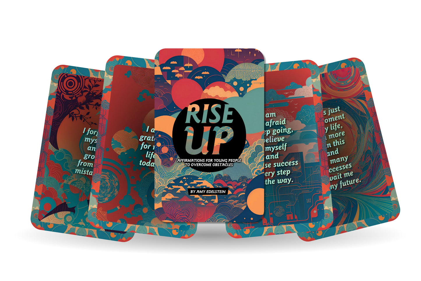 Rise Up - Affirmations to overcome obstacles for young adults - By Amy Edelstein