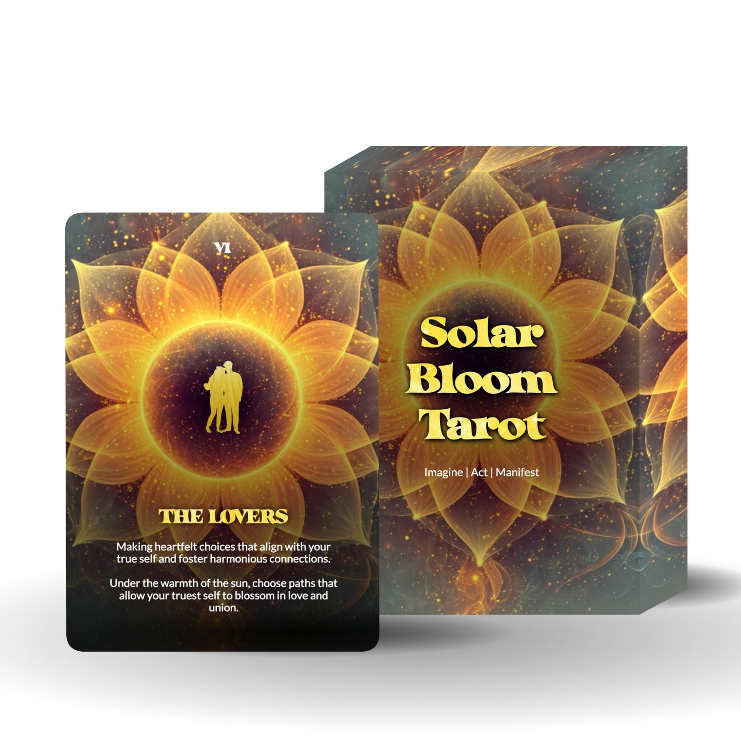 Solar Bloom Tarot - 78 cards