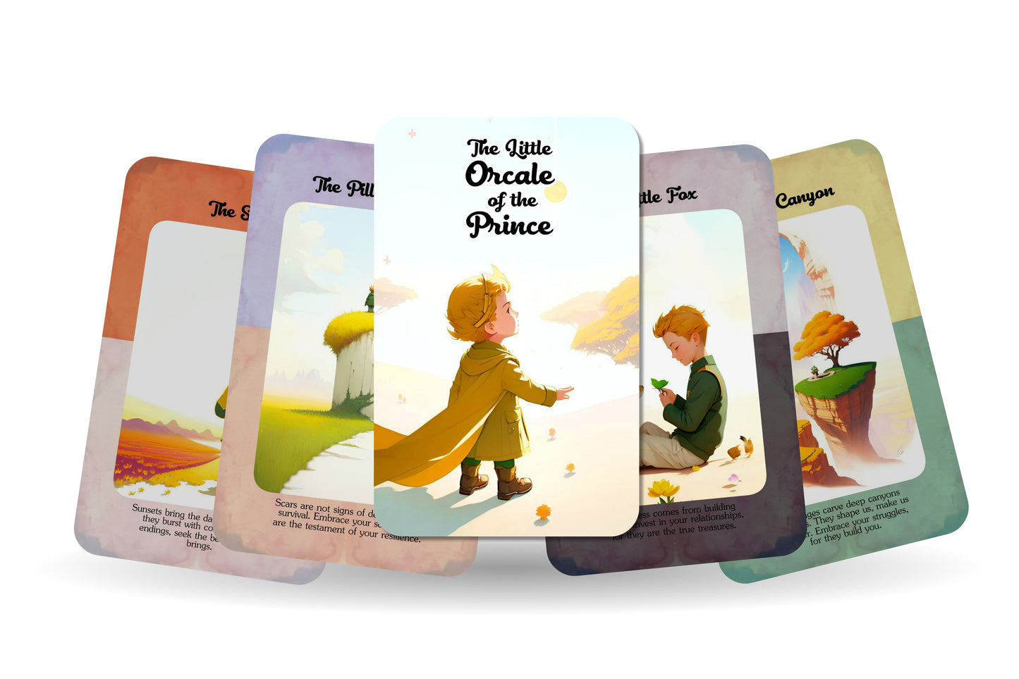 The Little Oracle of the Prince -  Oracle Deck - Inspirational Cards