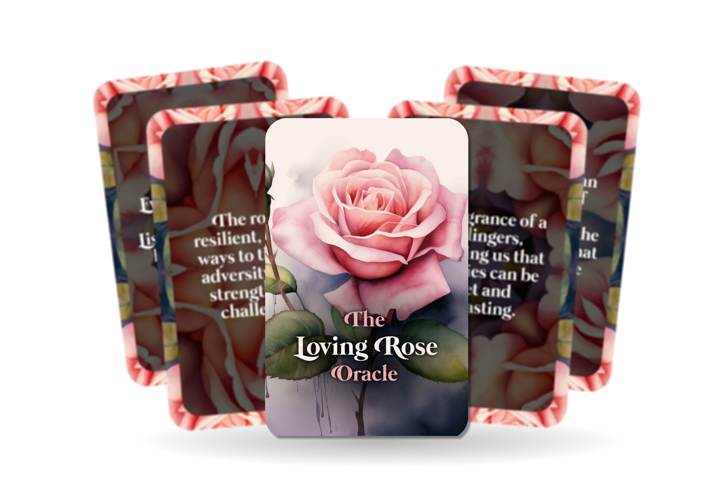 The Loving Rose Oracle - A Journey Through Petals and Thorns - Divination tools - Oracle cards