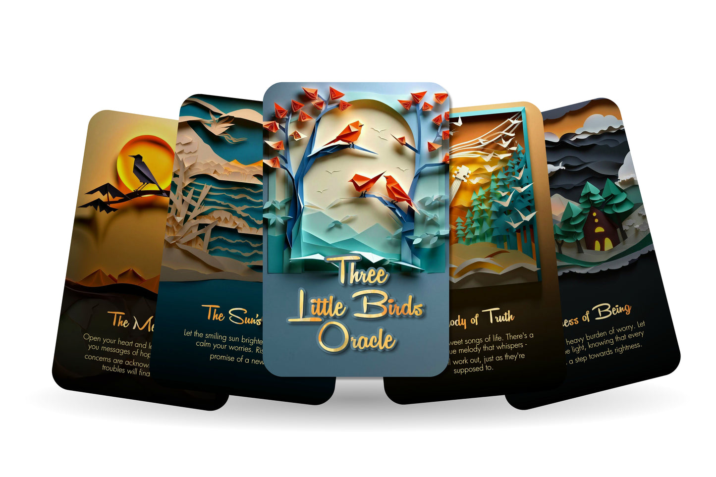 Three Little Birds - Oracle Cards