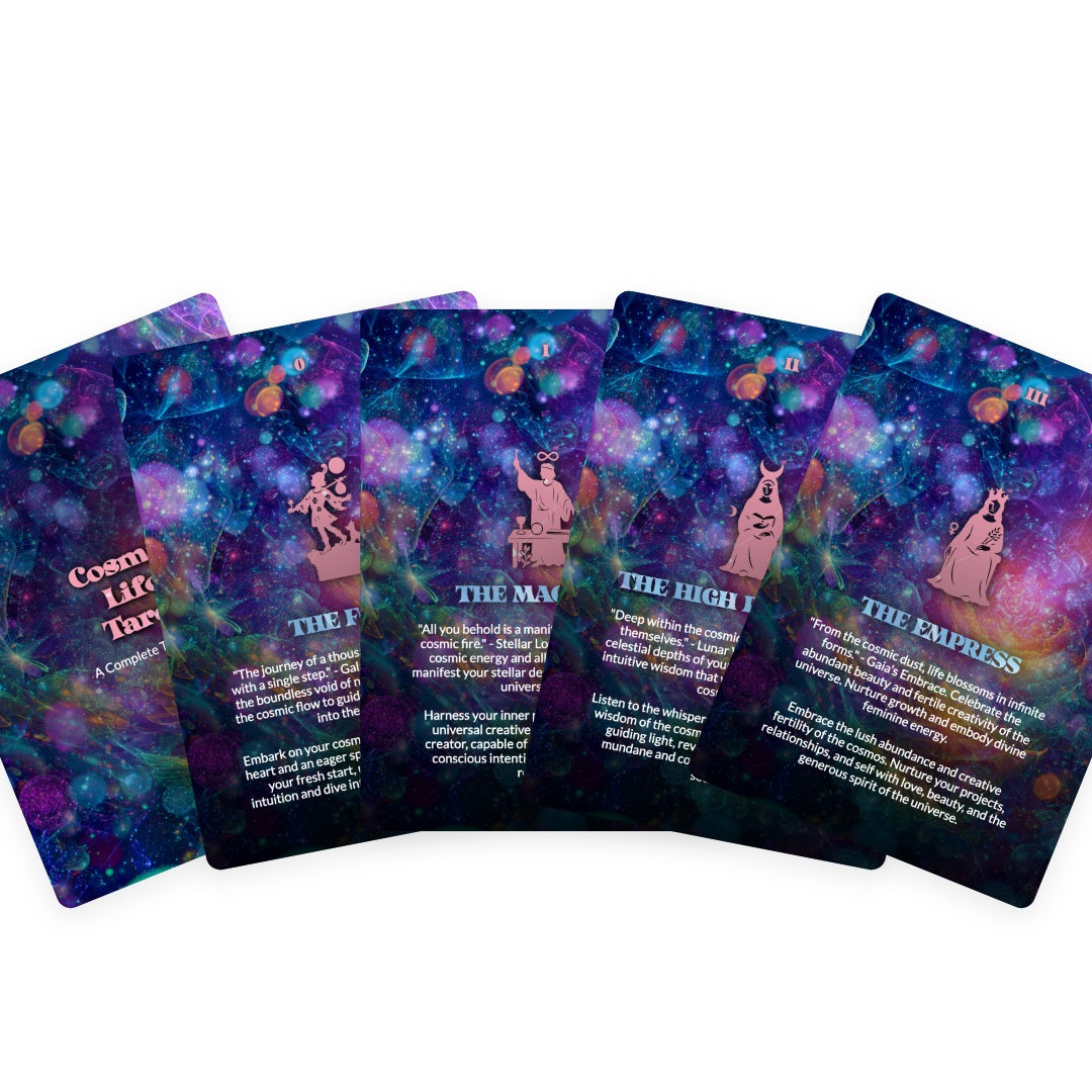 Cosmic Life Tarot - 78 Cards