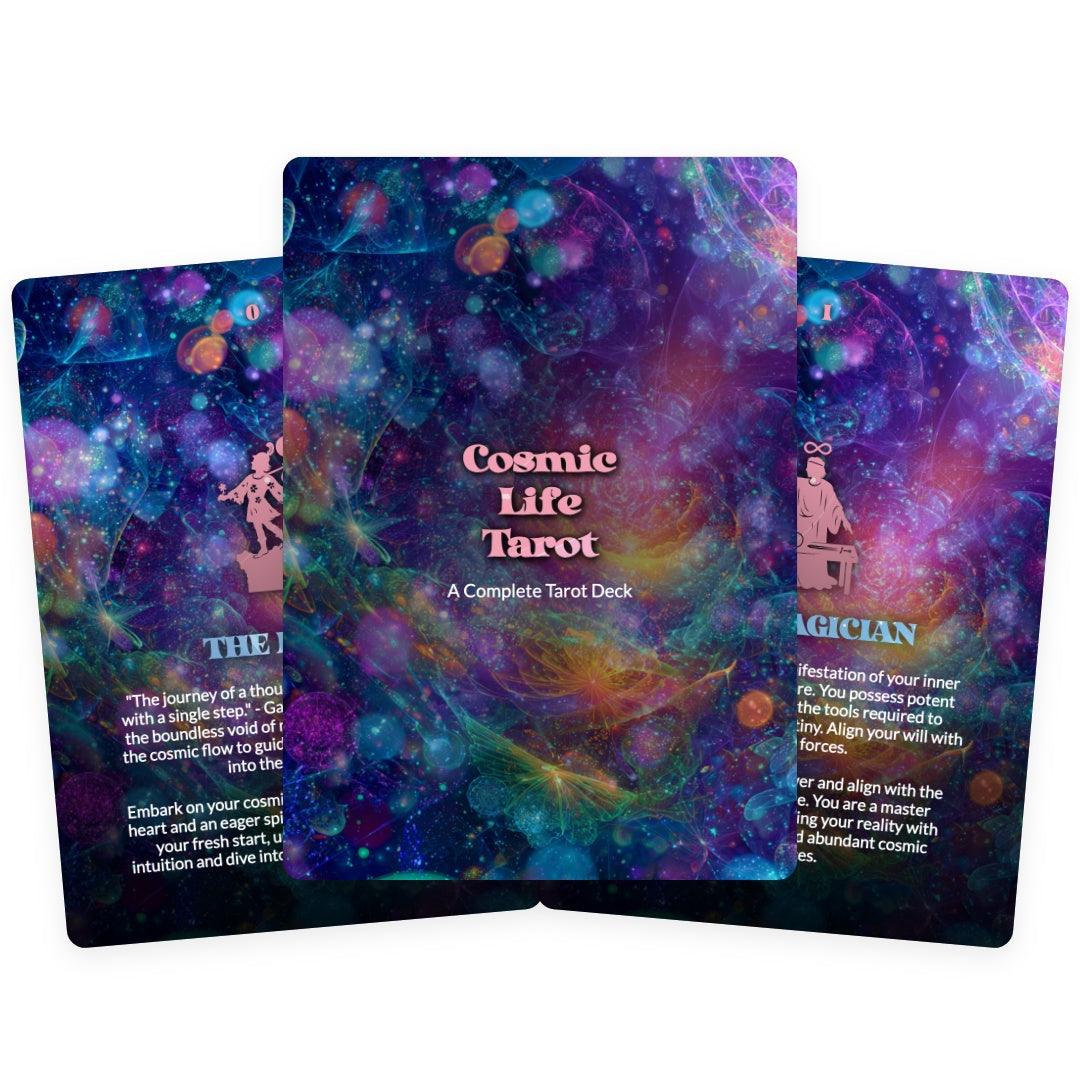 Cosmic Life Tarot - 78 Cards