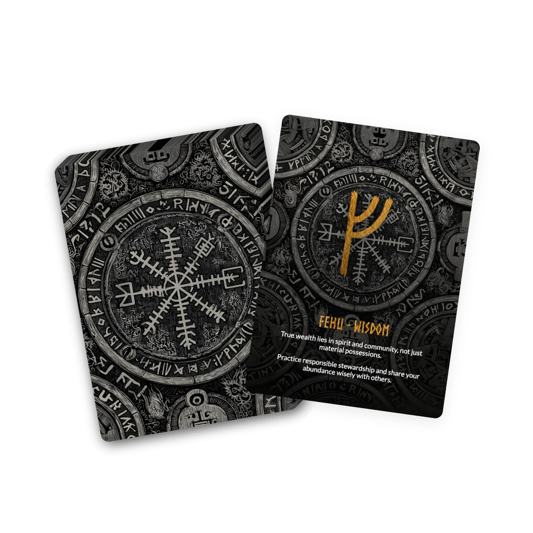 The Elder Trinity of Runes Oracle - 72 Cards