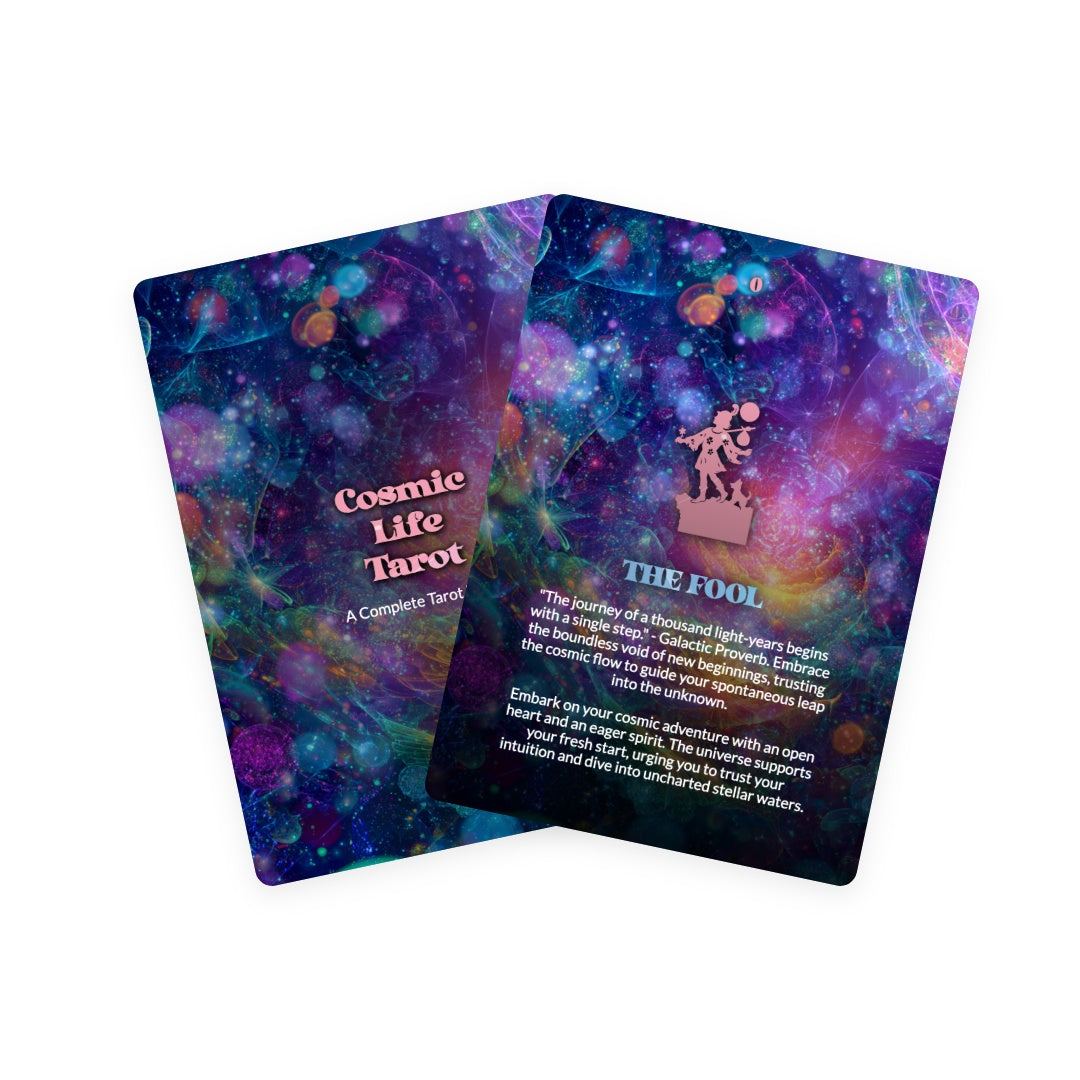 Cosmic Life Tarot - 78 Cards