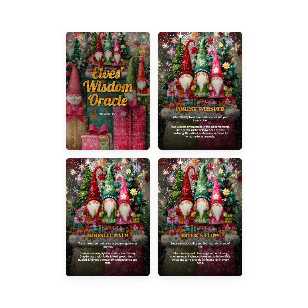 Elve's Wisdom Oracle - 78 Cards