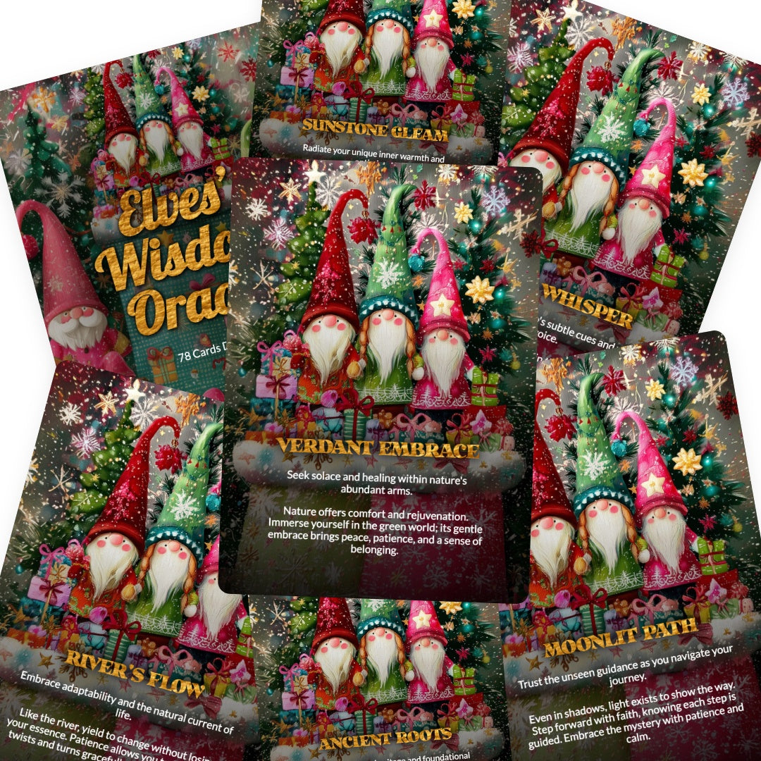 Elve's Wisdom Oracle - 78 Cards