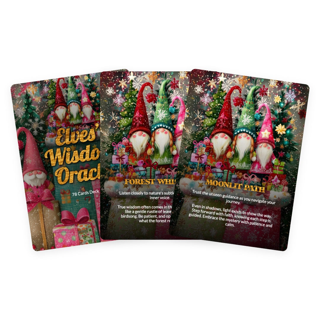 Elve's Wisdom Oracle - 78 Cards