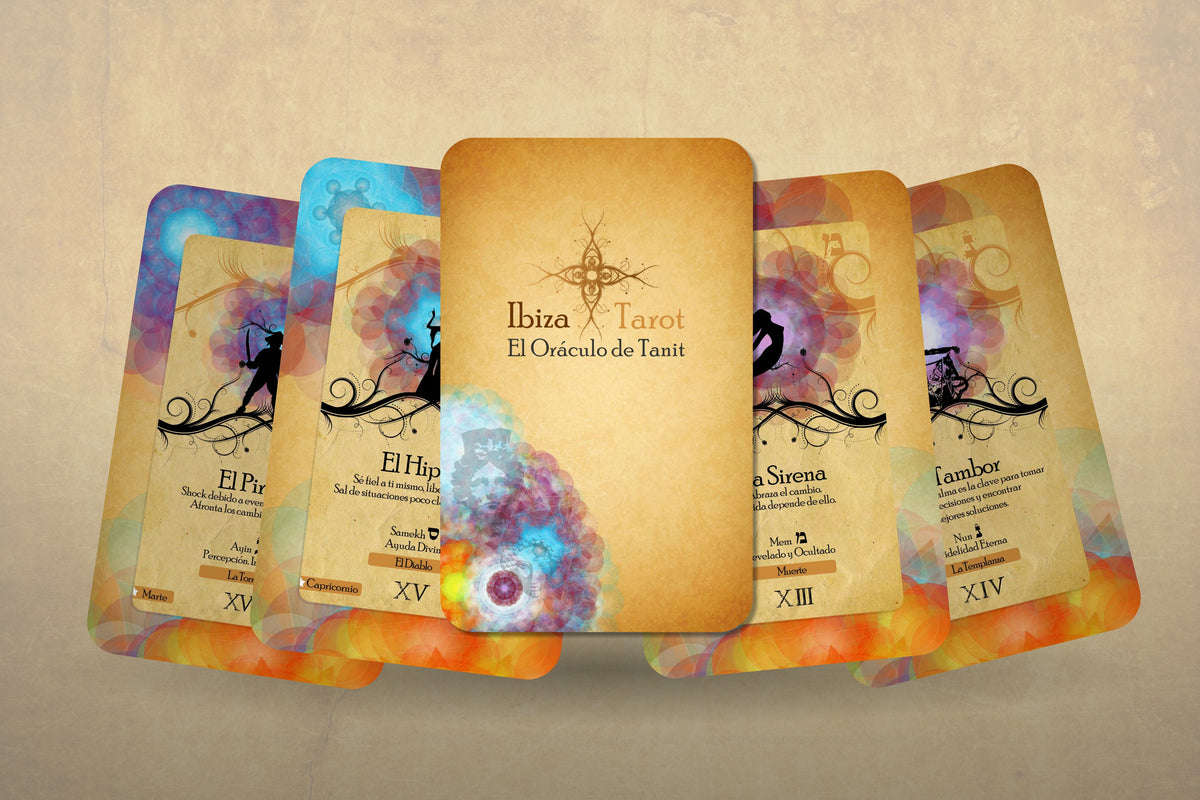 Ibiza Tarot - El Oráculo de Tanit - Arcanos Mayores (Spanish)