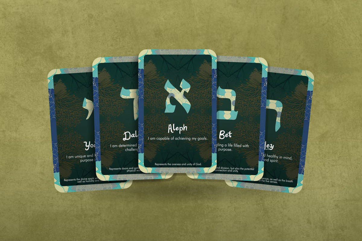The Affirmation Alphabet - Hebrew Letters of Wisdom – Ibiza Tarot