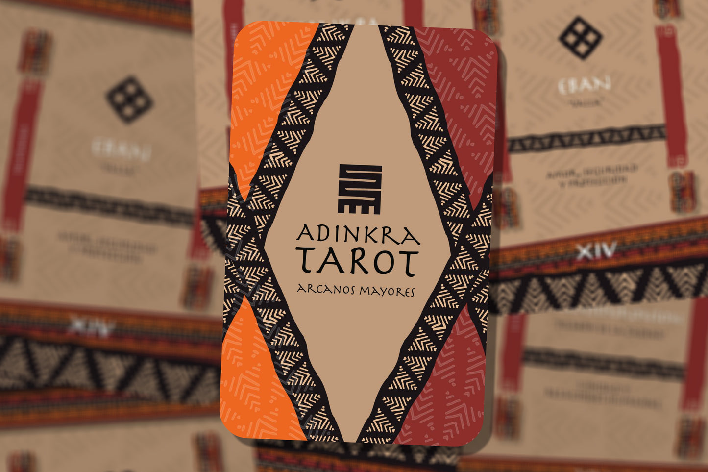 Adinkra Tarot - African Tarot - Major Arcana (Spanish)
