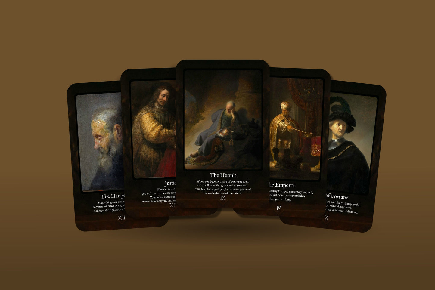 Rembrandt Tarot - Major Arcana