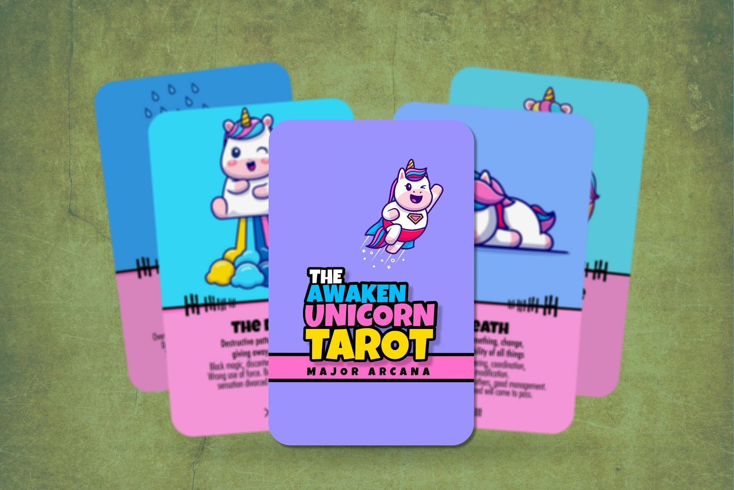 The Awaken Unicorn Tarot - Major Arcana