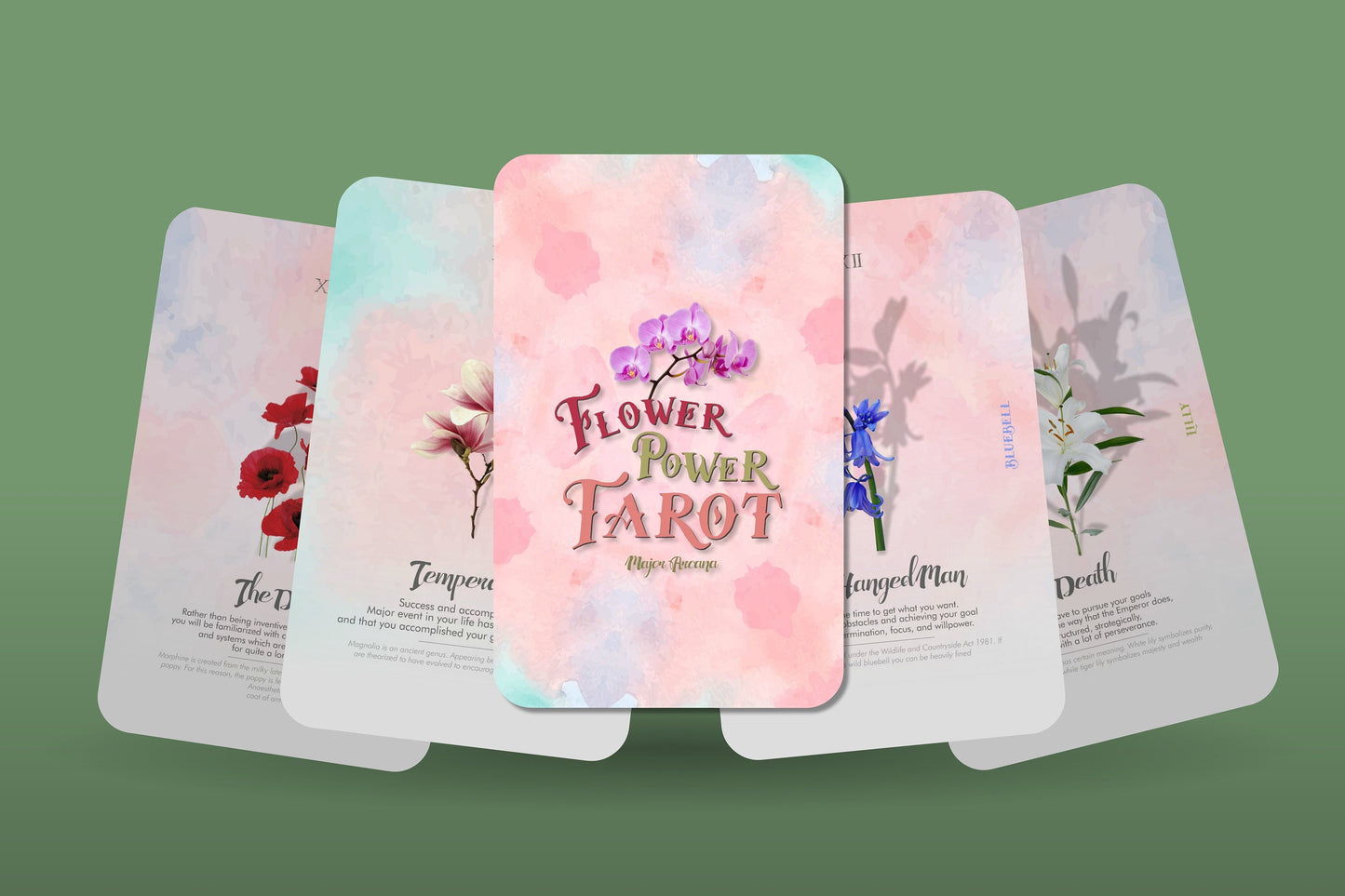 Flower Power Tarot - Major Arcana