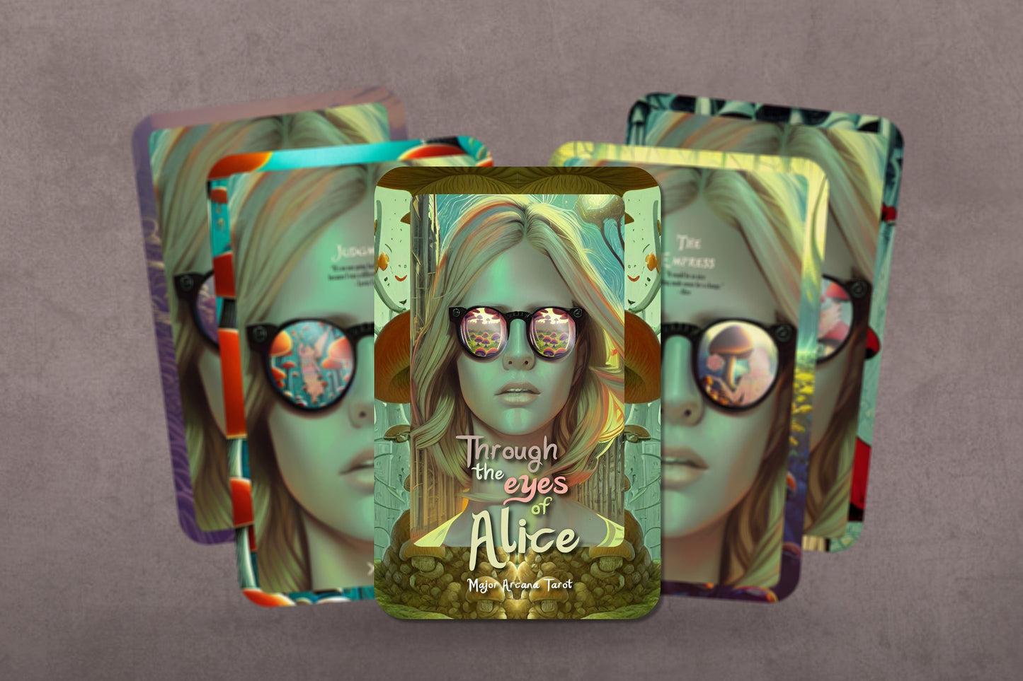 Through the eyes of Alice - Major Arcana - Alice in wonderland