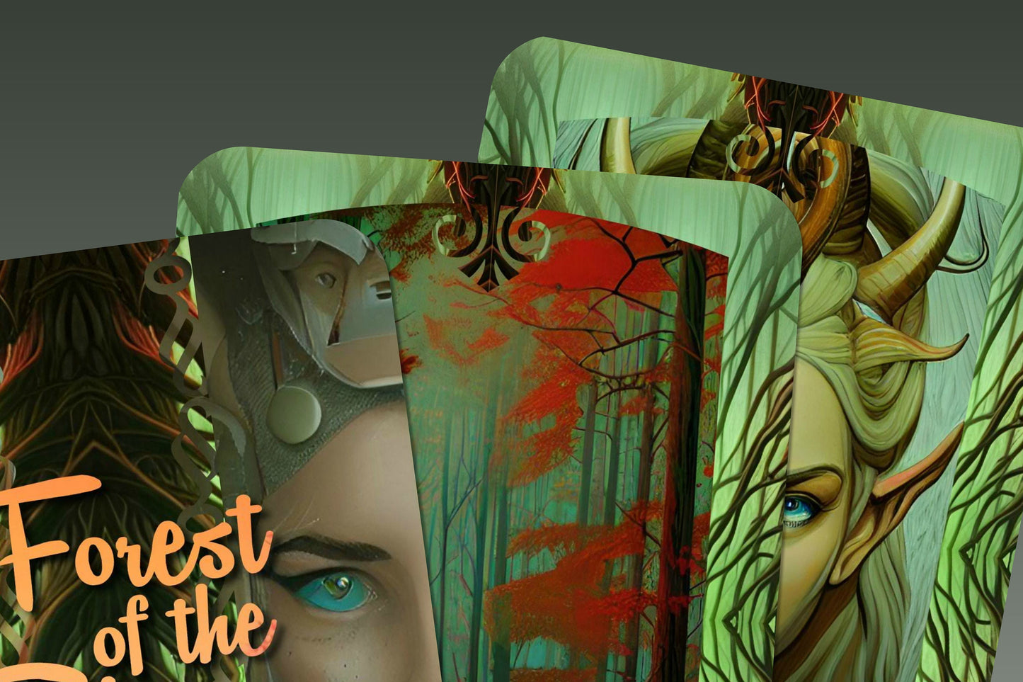 Forest of the Elves Tarot - 78 Cards - Magical Elves
