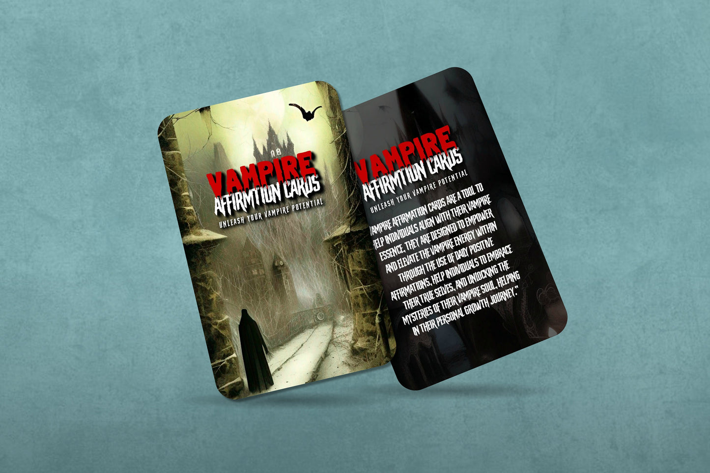 Vampire Affirmation Cards - Unlease your Vampire potential