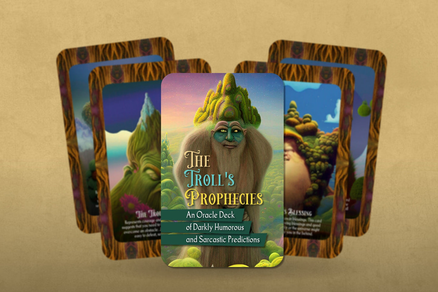 The Troll's Prophecies - An Oracle Deck of Darkly Humorous and Sarcastic Predictions