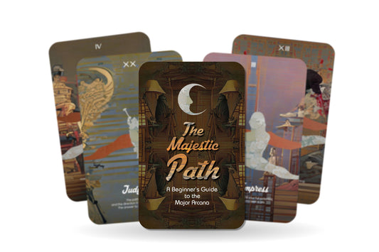 The Majestic Path Tarot - A Beginner's Guide to the Major Arcana - Tarot Gift - Mystic Tarot - Tarot