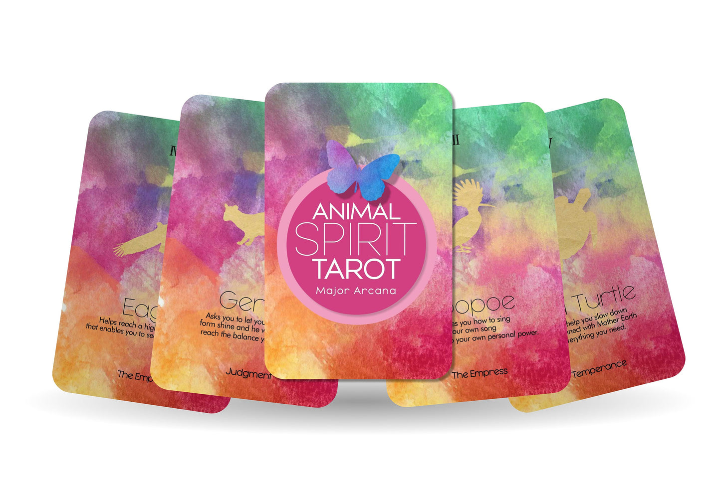 Personalized Tarot - Animal Spirit Tarot  - Major Arcana Tarot Cards