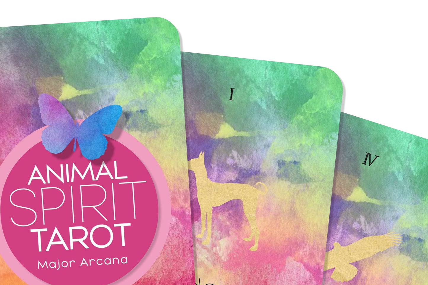 Personalized Tarot - Animal Spirit Tarot  - Major Arcana Tarot Cards
