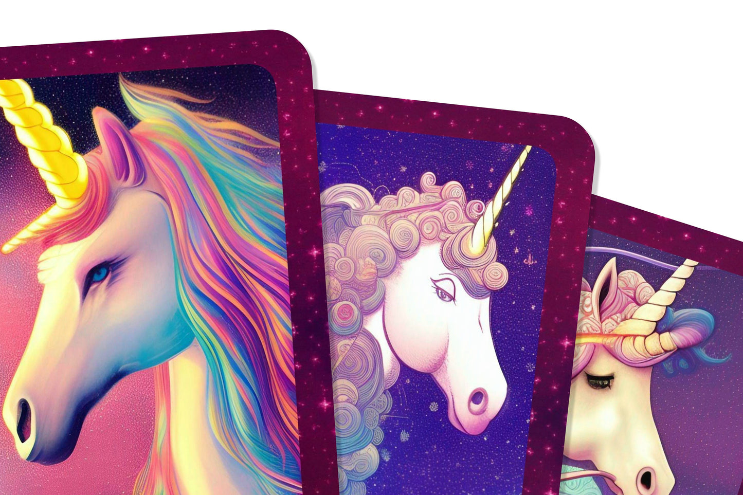 The Unemployed Unicorn Affirmation Cards - Unleash your inner unicorn, job or no job - Affirmation Cards - Affirmation cards - Divination