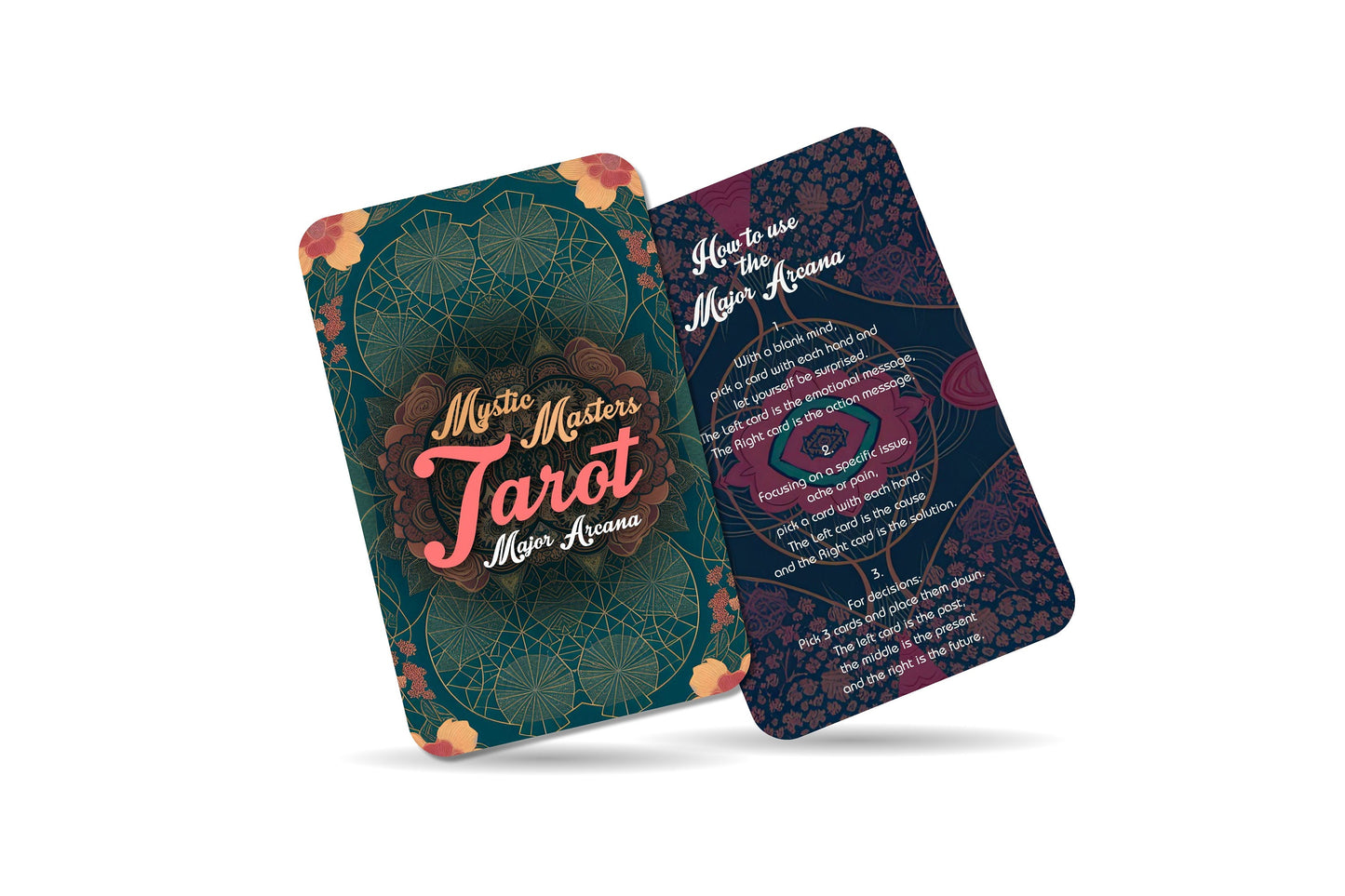 Mystic Masters Tarot - Major Arcana - Tarot Gift - Mystic Tarot - Tarot