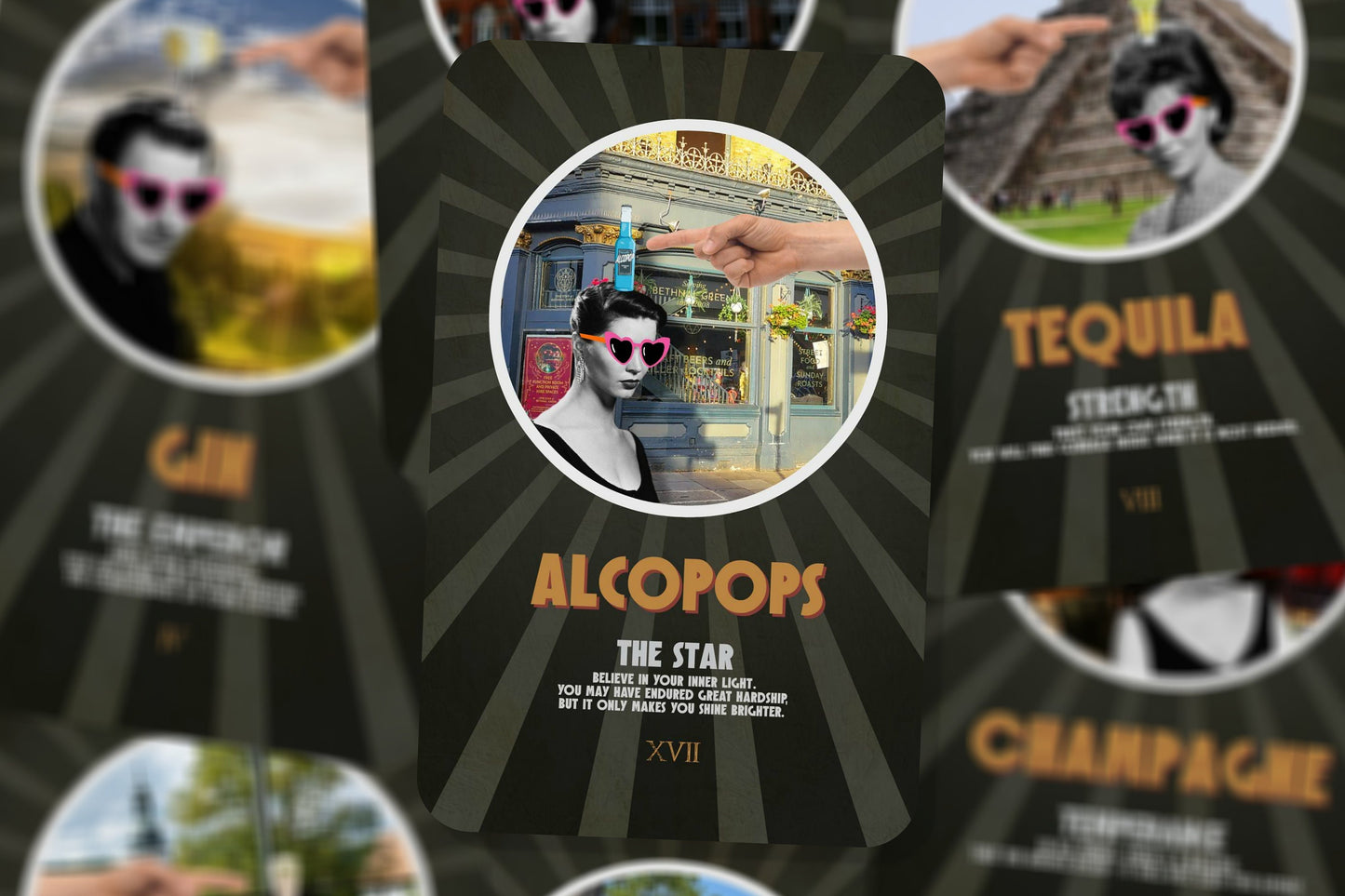 Personalized Tarot - Alcohol Tarot - Major Arcana