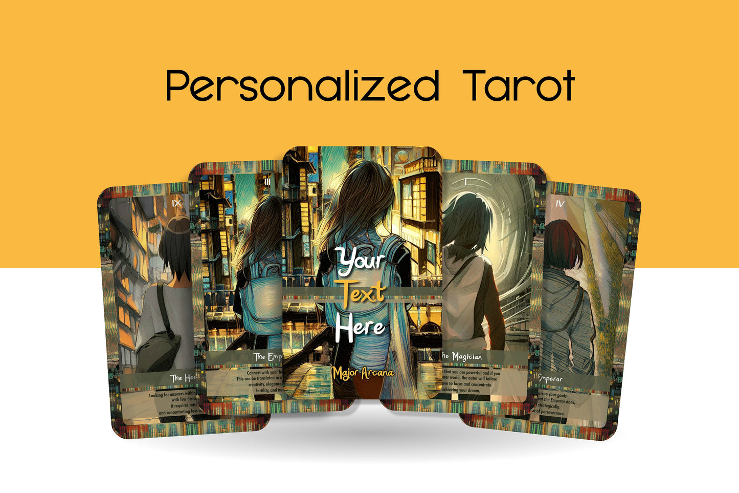 Personalized Tarot - The Journey Tarot - Major Arcana