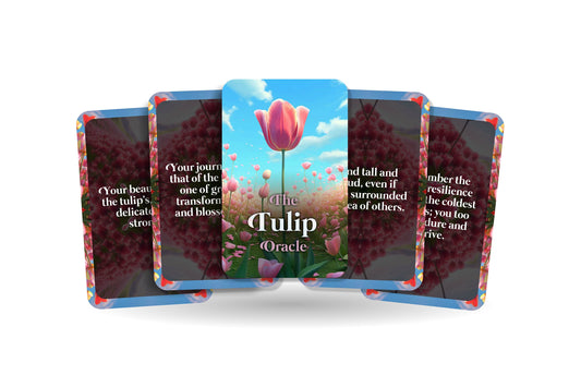 The Tulip Oracle - A Journey of Growth and Resilience - Divination tools - Oracle cards