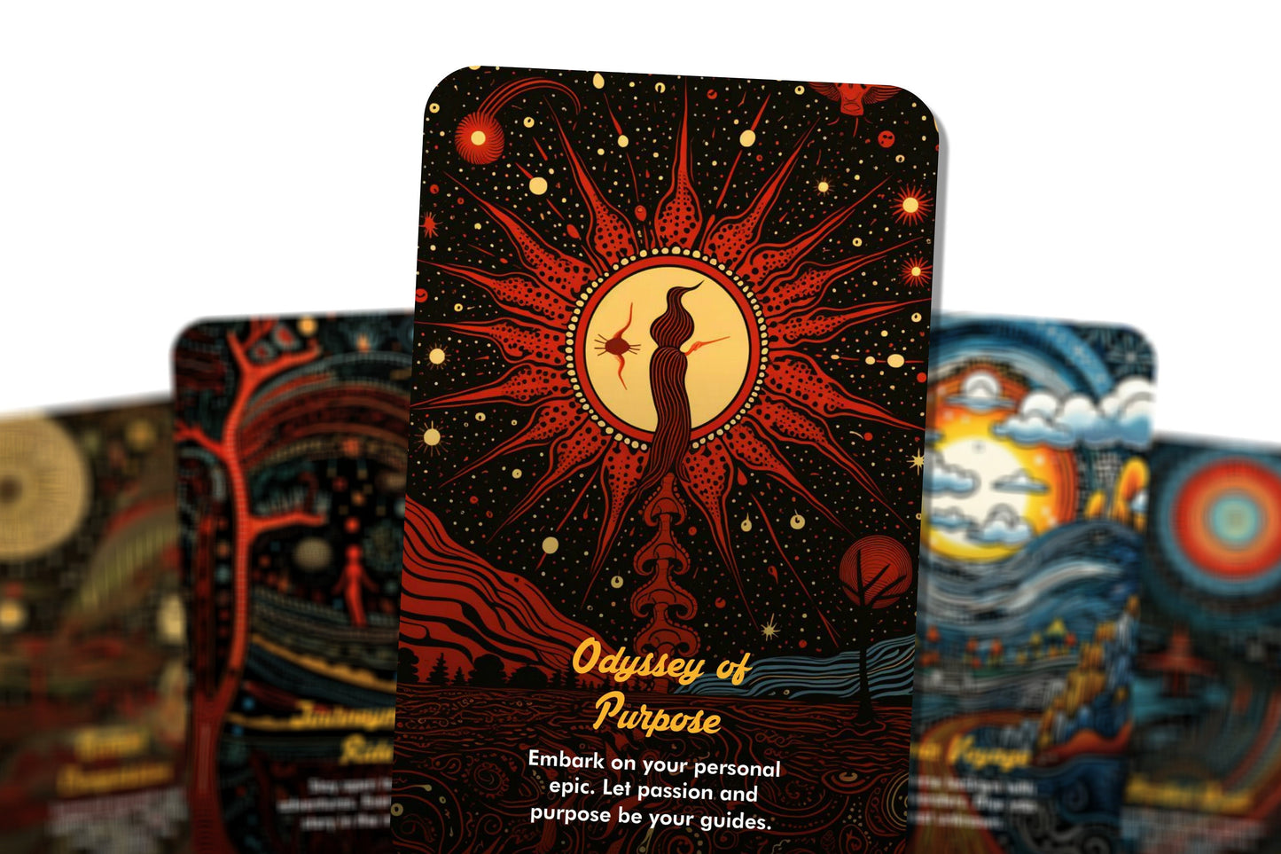The Hitchhiker's Guide to Harmony -  Oracle cards - From Cosmic Chaos to Personal Harmony - Inspired by The Hitchhiker's Guide to the Galaxy