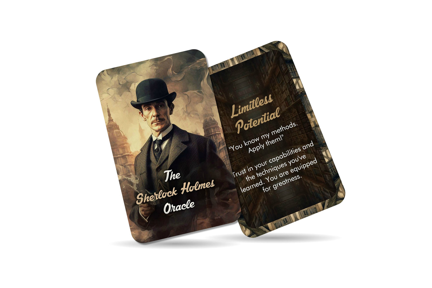 The Sherlock Holmes Oracle - Based on Arthur Conan Doyle masterpiece - Divination tools - Oracle cards