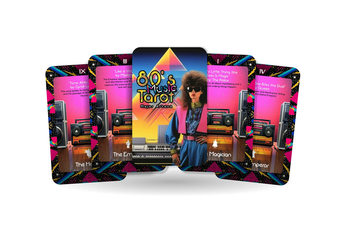 80's Music Tarot - Your Spiritual Playlist from the 80s