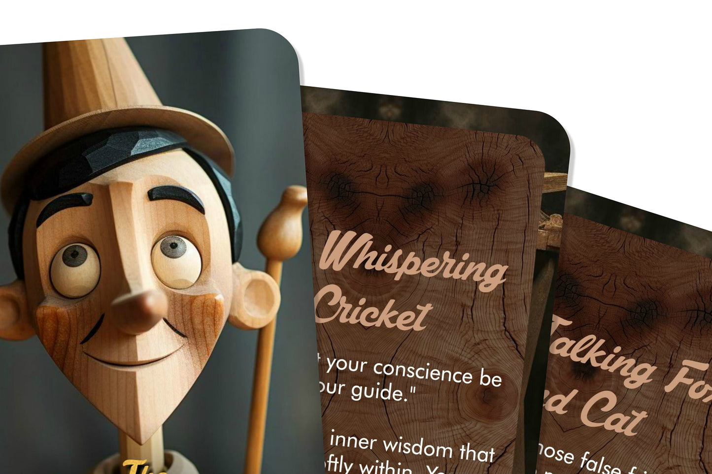 The Pinocchio Oracle - Inspired by Carlo Collodi's Masterpiece - Divination tools - Oracle cards