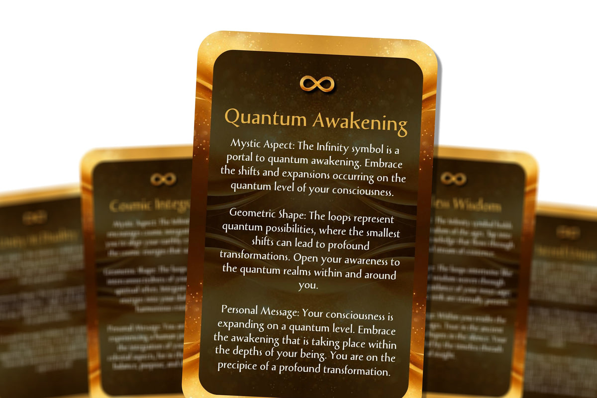 Oracle Infinity Icon The Infinity Oracle cards - Sacred Symbol - Divination tools - The Sac ...