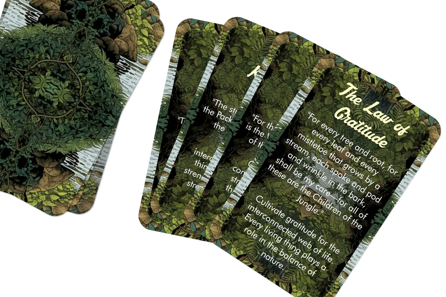 The jungle Book Oracle - Inspired by Rudyard Kipling's classic tales - Divination tools - Oracle cards