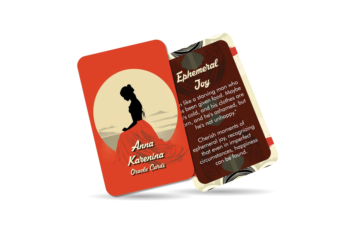 Anna Karenina Oracle Cards - A Journey Through Tolstoy's World - Divination tools - Oracle cards
